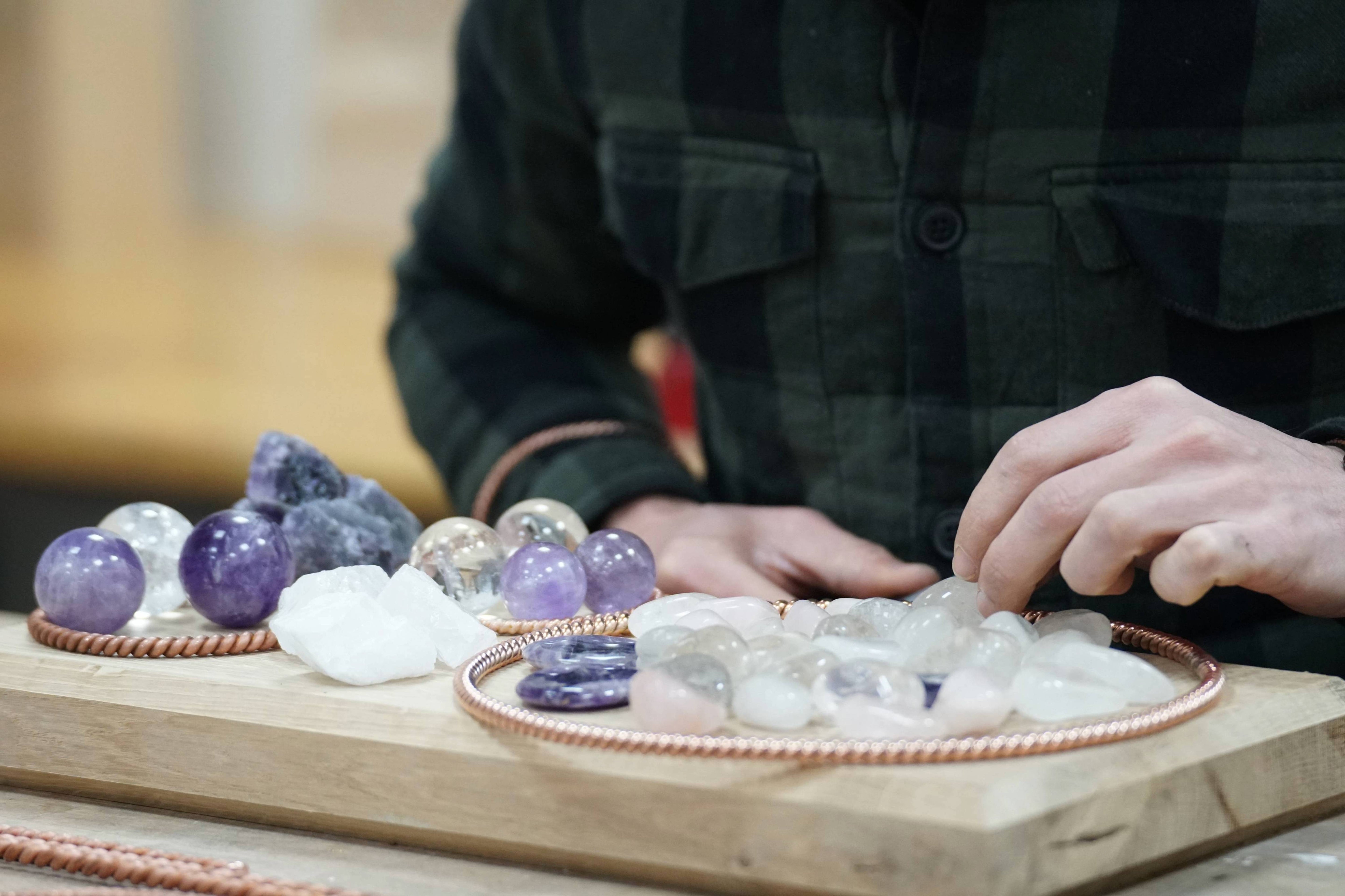 Mineralien auswählen